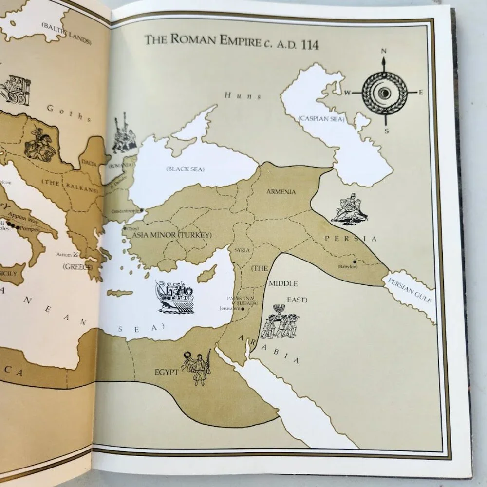 Classical Rome Living History Book Hardcover Social Studies World History Julius